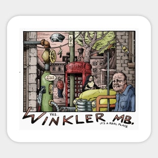 Winkler, Manitoba Sticker